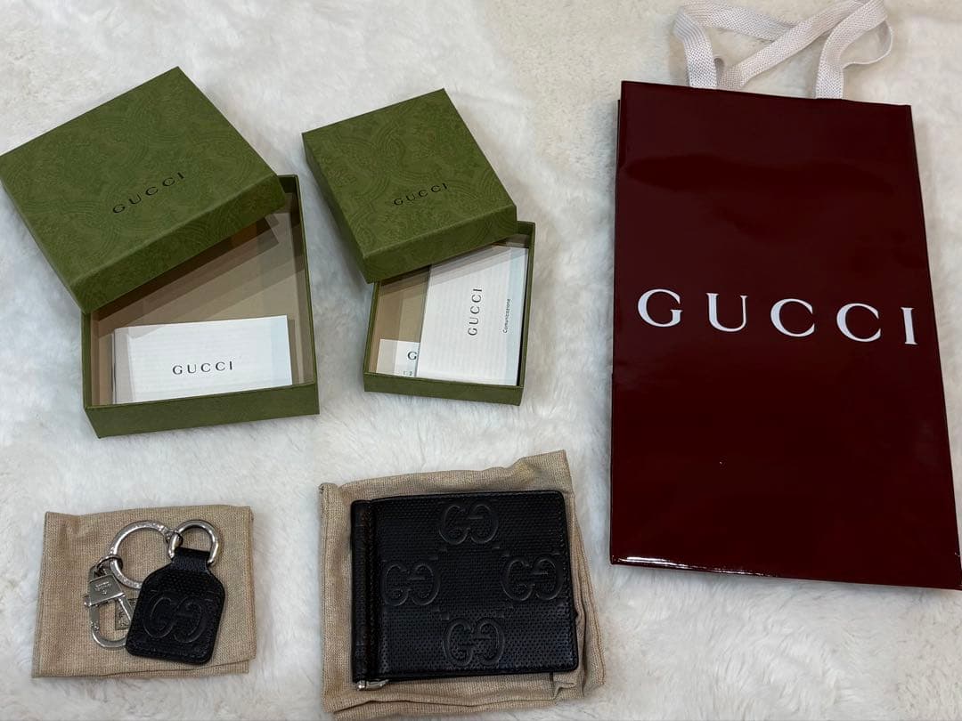 GUCCI マネークリップ/ キーホルダー