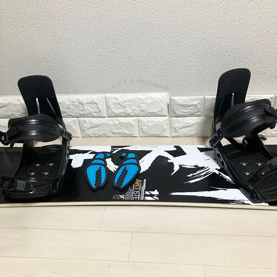 バック付/NOVEMBER ARTISTEノベンバースノーボード152 M/L
