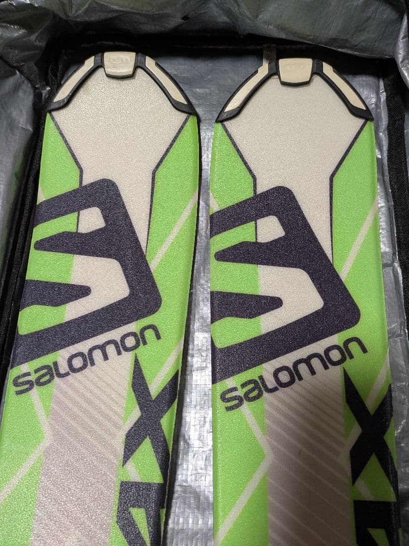Salomon スキー板 SHORT MAX 120cm 緑/白