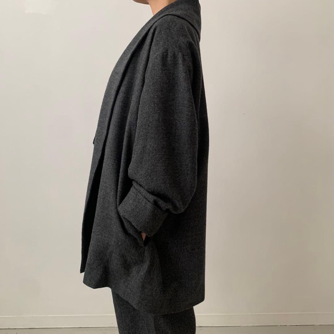 マミWIRROW ウール　ミドルローブ