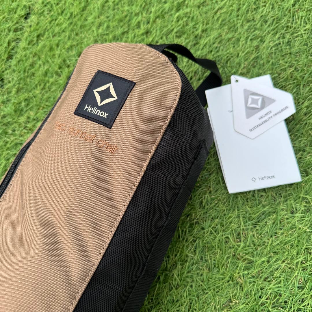 美品　ヘリノックス TAC. サンセットチェア コヨーテタン