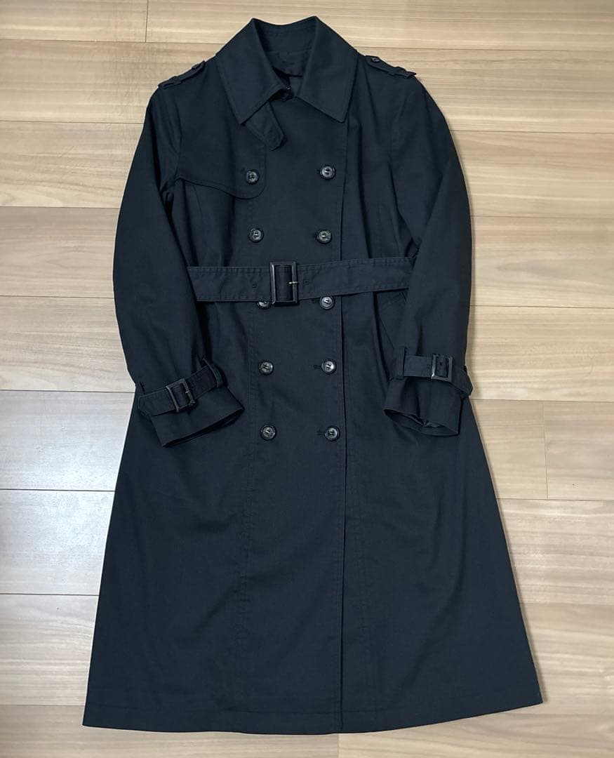 ［チーズ］Aquascutum ネイビー　トレンチコート