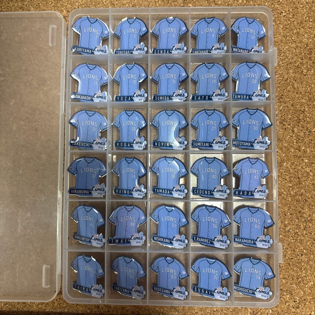 ライオンズフェスティバル2025サマーブルーユニフォームピンバッチノーマルコンプ