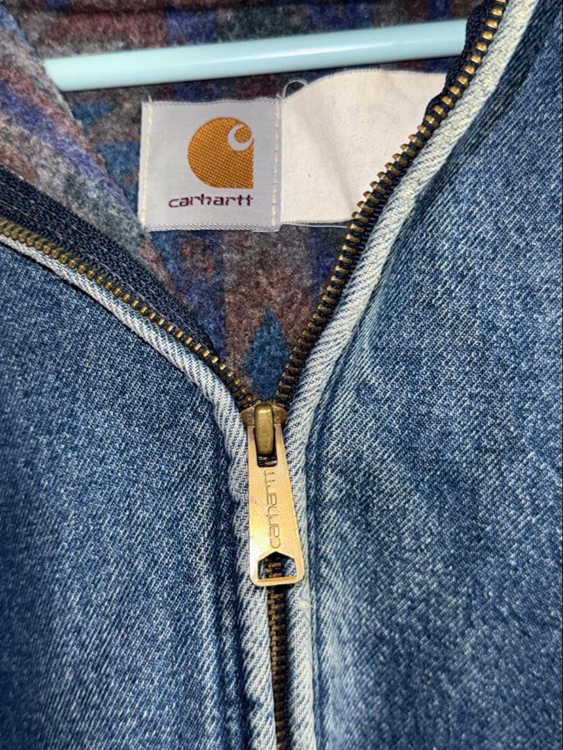 カーハート　carharrt デニムアクティブジャケット　フーディー