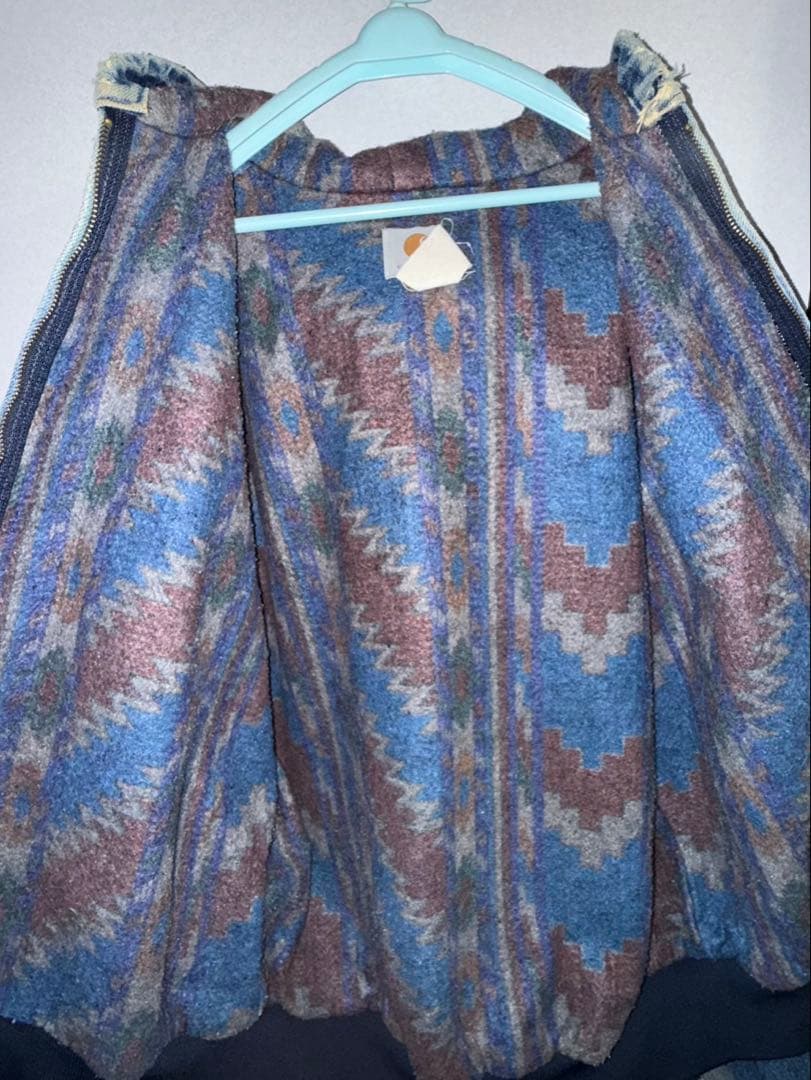 カーハート　carharrt デニムアクティブジャケット　フーディー