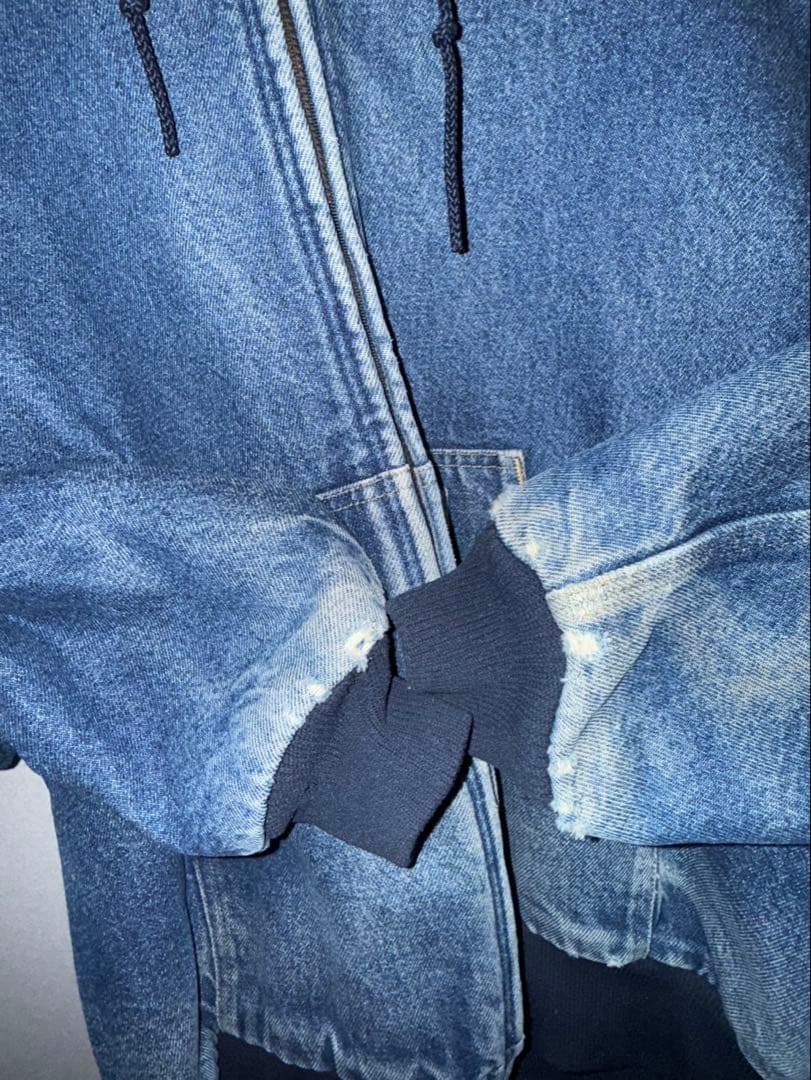 カーハート　carharrt デニムアクティブジャケット　フーディー