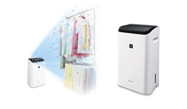 SHARP シャープ　衣類乾燥除湿機　CV-G120-W プラズマクラスター