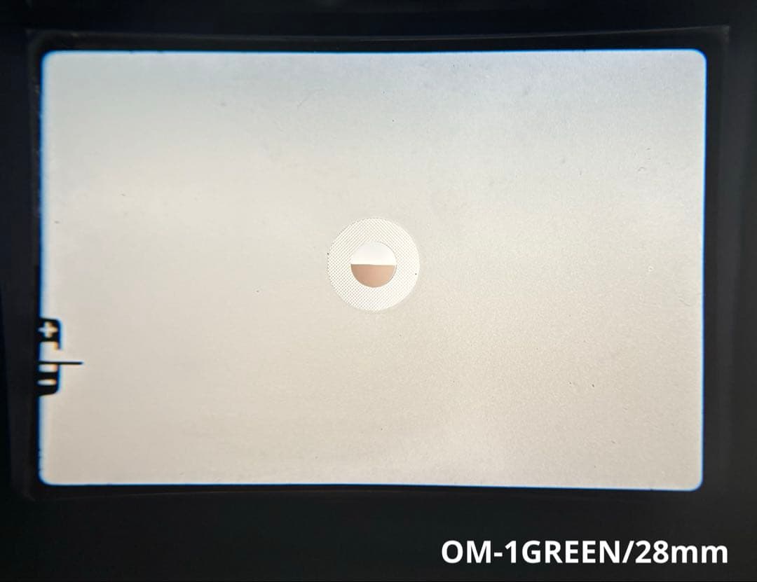 専用★OLYMPUS OM-1レッド.50mm/OM-1ライトグリーン.28mm