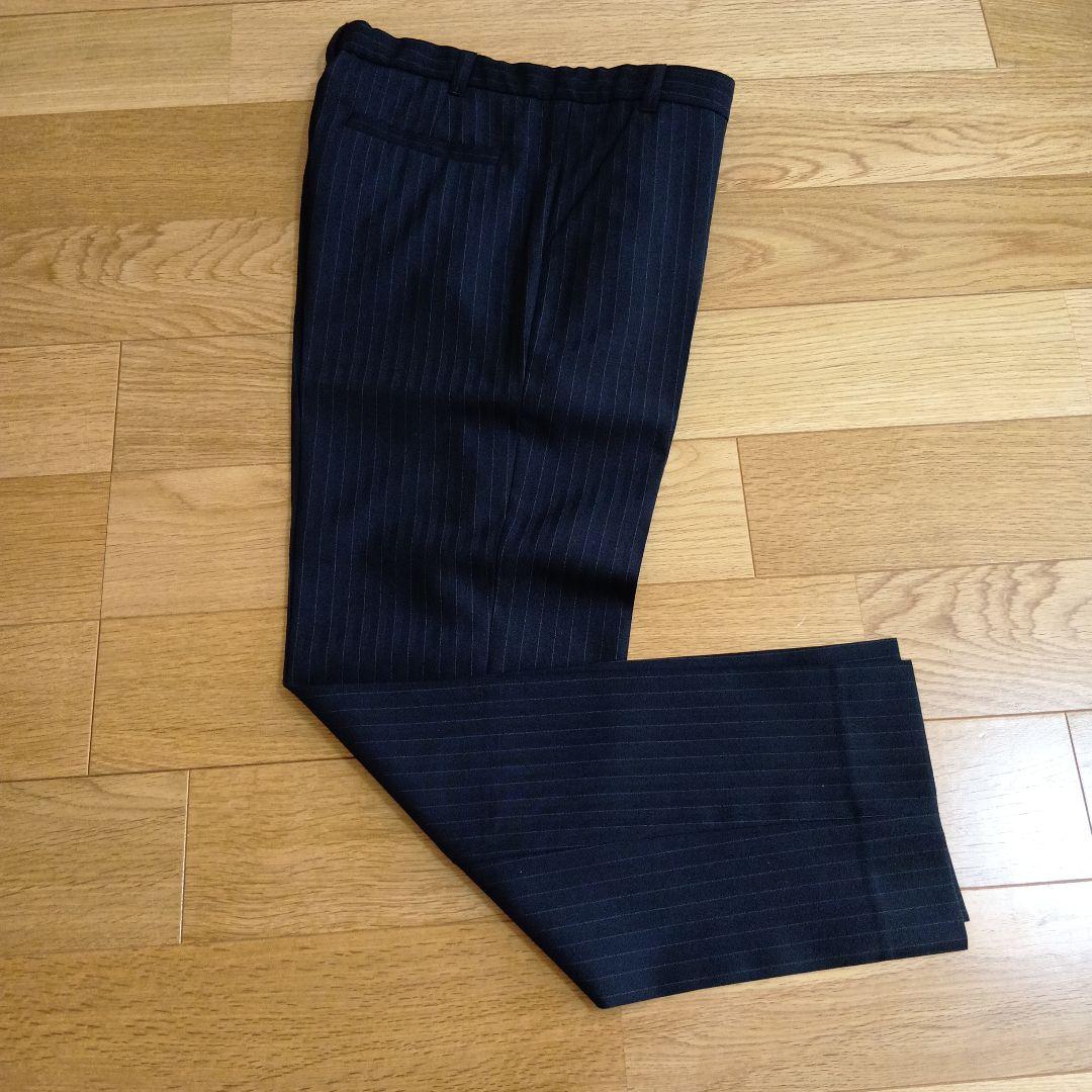 green label relaxingストライプスーツ上下　150cm