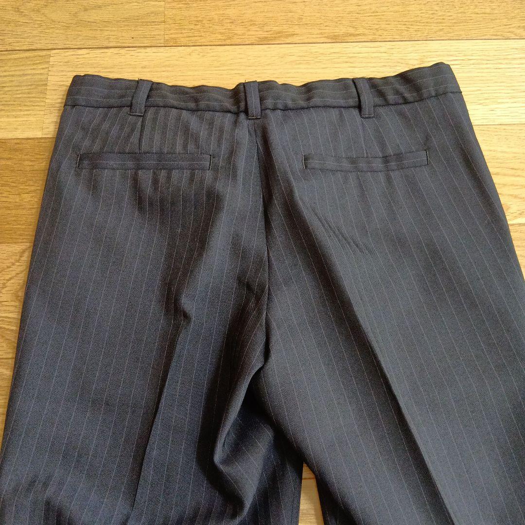 green label relaxingストライプスーツ上下　150cm