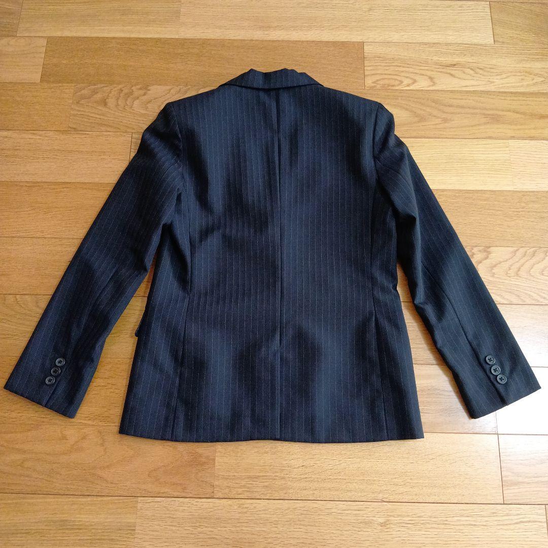 green label relaxingストライプスーツ上下　150cm