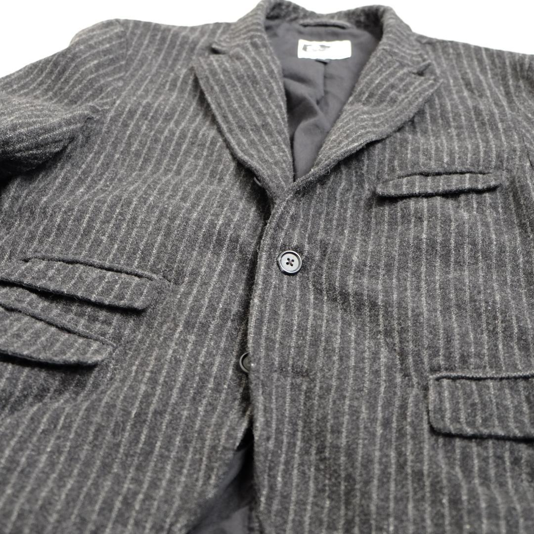 【旧タグEG】エンジニアードガーメンツ ウールストライプ セットアップ M/30