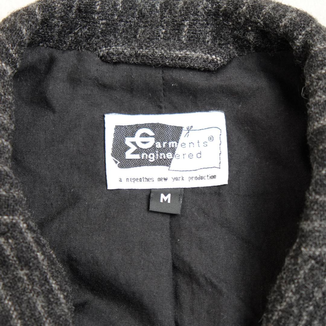 【旧タグEG】エンジニアードガーメンツ ウールストライプ セットアップ M/30