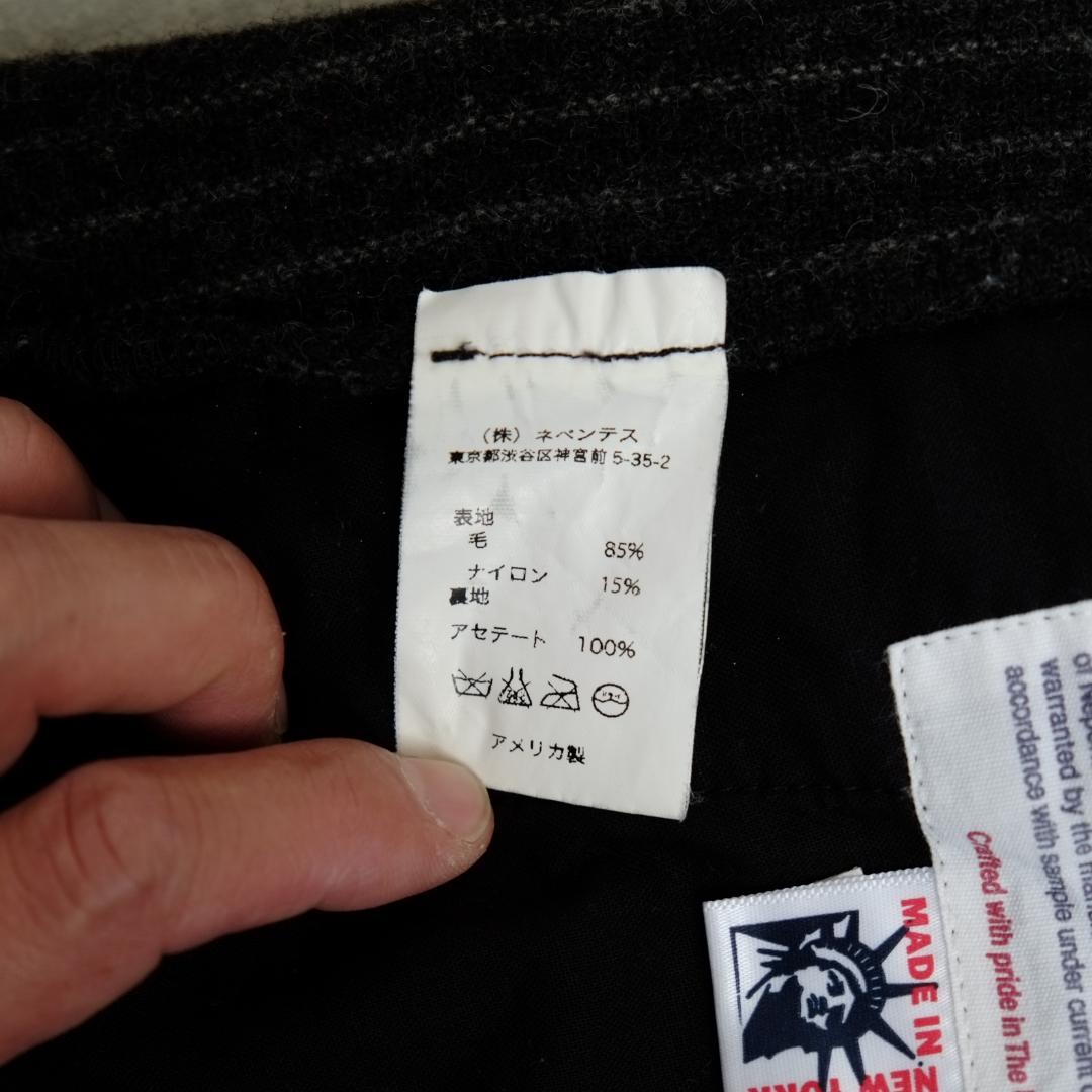 【旧タグEG】エンジニアードガーメンツ ウールストライプ セットアップ M/30