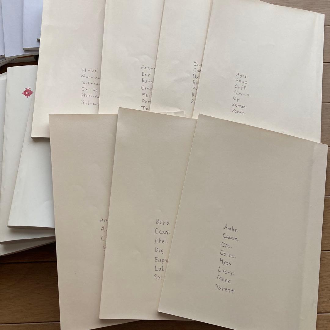 ホメオパシー教科書（CHhom旧RAH）28冊セット