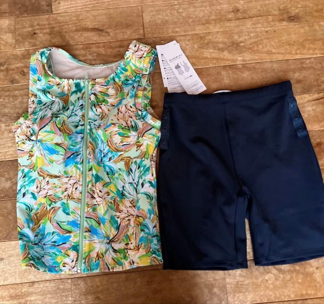 即購入可　ワコール　フィットネス水着　11L