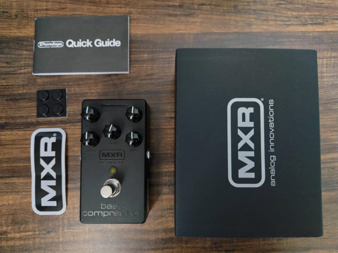 ベース MXR M87B Blackout Series Bass Compressor