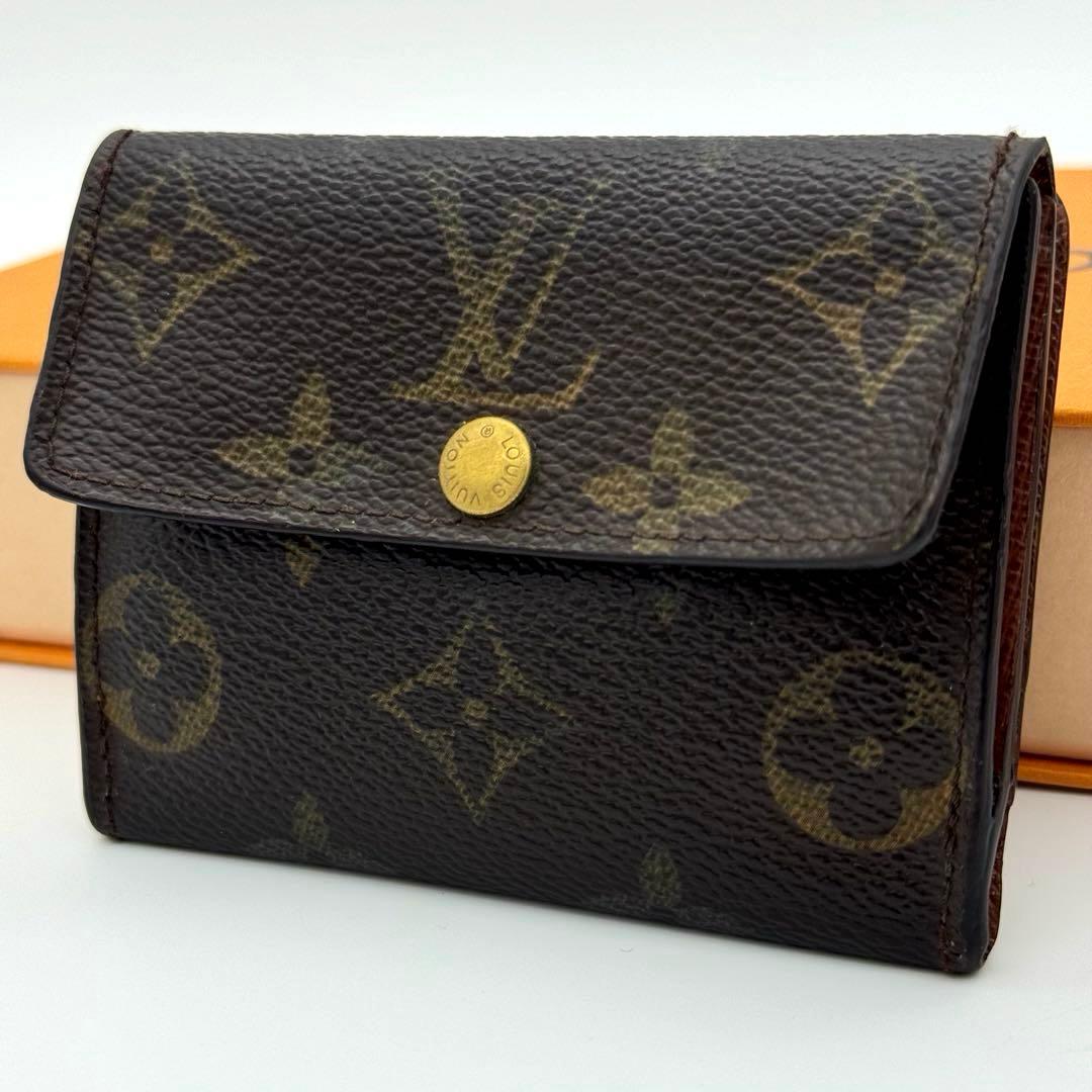 ルイヴィトン ラドロー ケース カードケース モノグラム ブラウン 茶