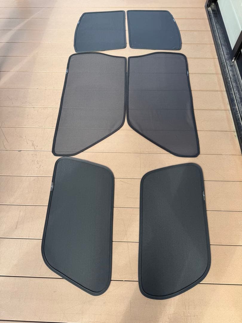 アルファード ヴェルファイア 20系 サンシェード 車中泊 グッズ メッシュ付き