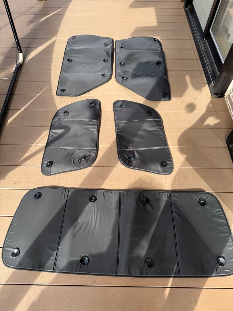 アルファード ヴェルファイア 20系 サンシェード 車中泊 グッズ メッシュ付き