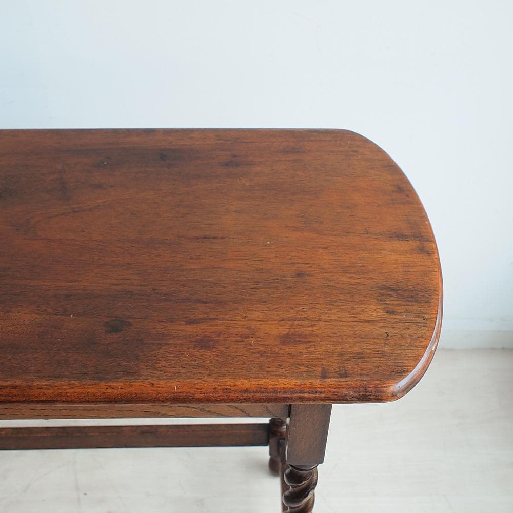 英国アンティーク ツイストレッグ コンソールテーブル イギリス ZR23992