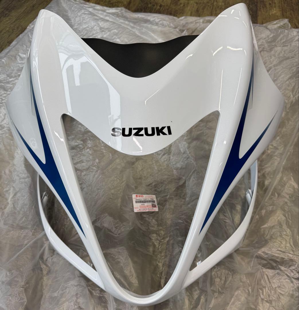 ハヤブサ　アッパーカウル 2型白青用