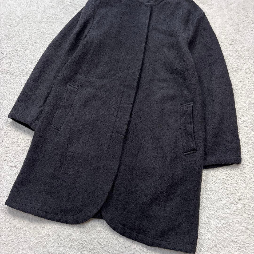 り*ん様 25AW maison de soil ヘリンボーンスタンドカラーコー