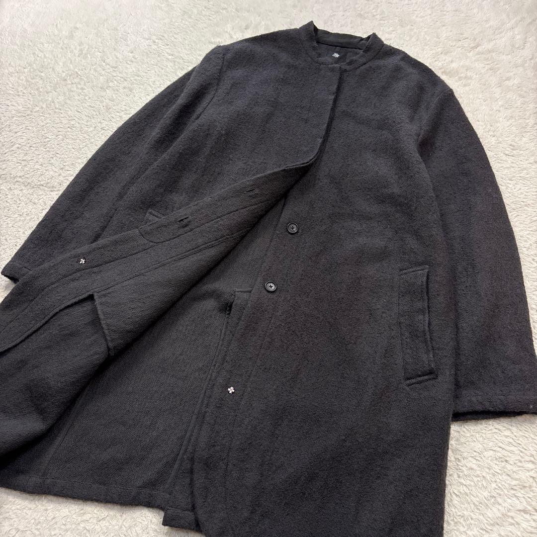 り*ん様 25AW maison de soil ヘリンボーンスタンドカラーコー