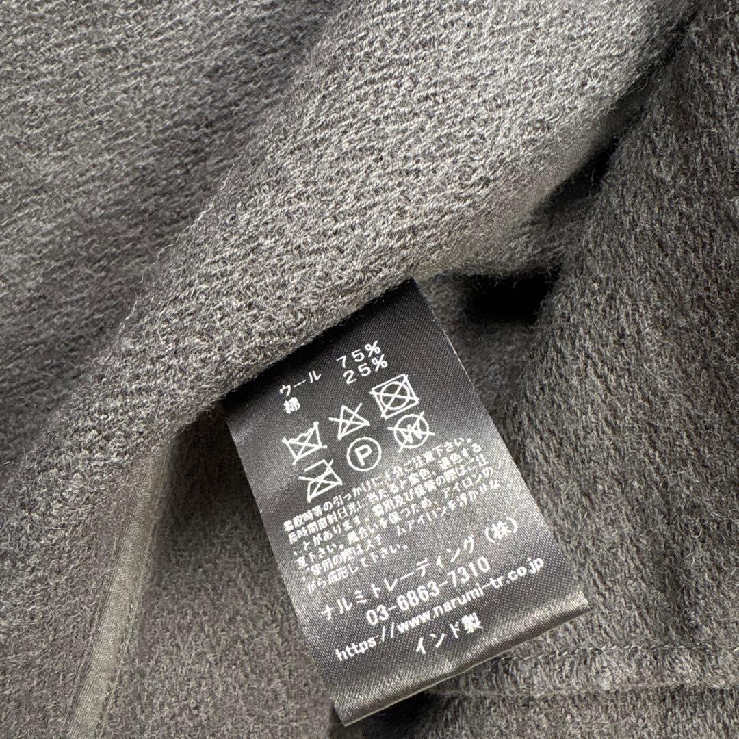 り*ん様 25AW maison de soil ヘリンボーンスタンドカラーコー