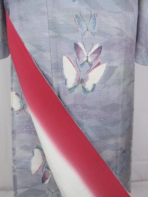 未着用に近い！白大島紬＊都喜エ門＊７マルキ＊本場大島紬＊着物＊１５７ｃｍ＊裄６４