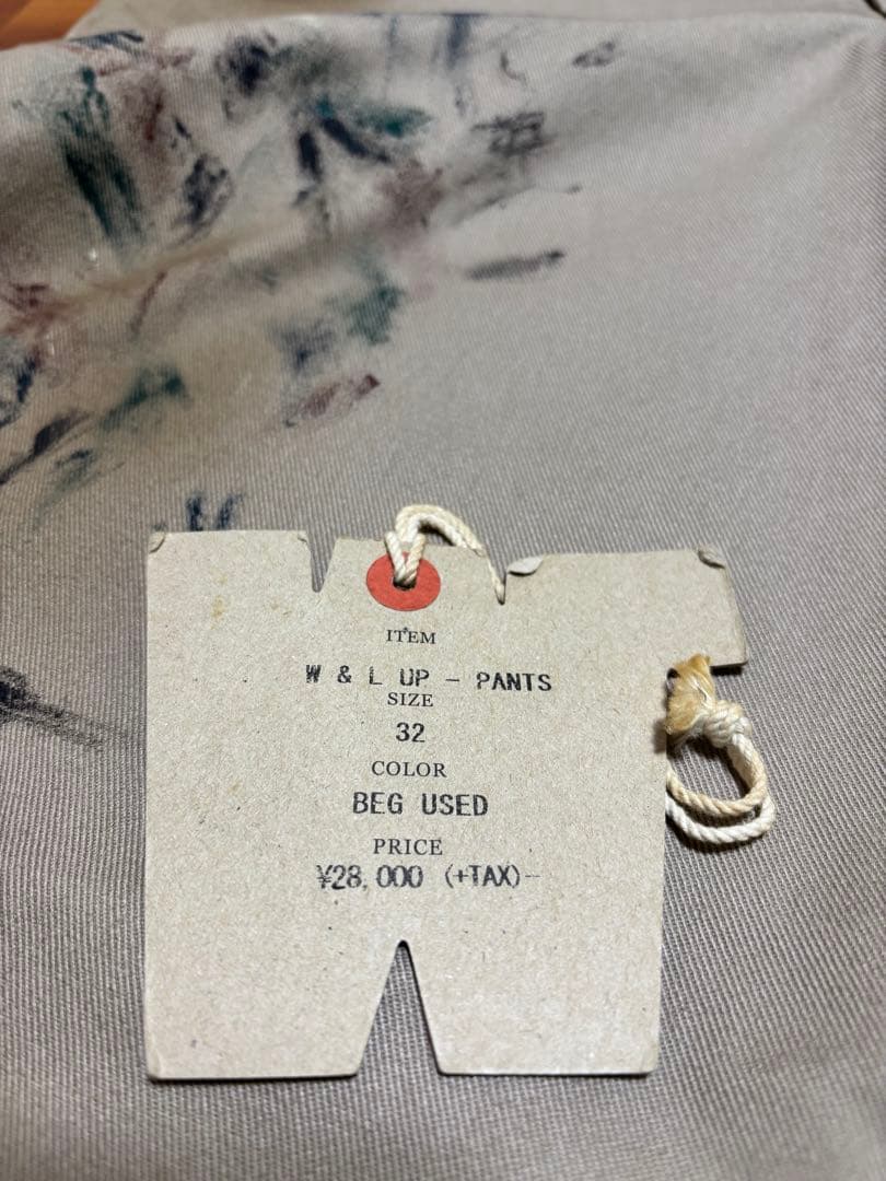 WEIRDO LIFT UP リフトアップ ワークパンツ ダメージ加工 32