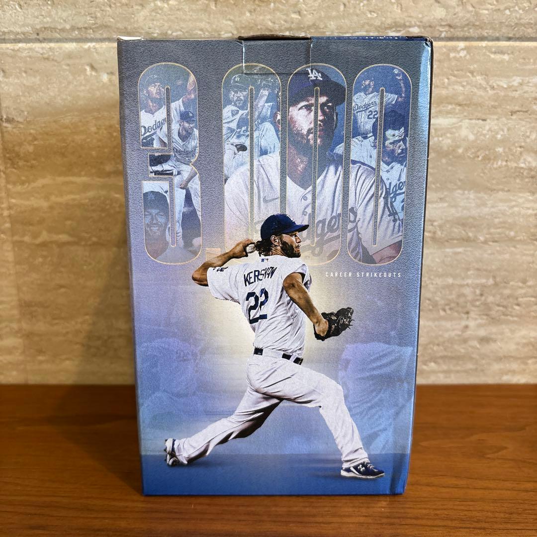 Clayton Kershaw 3000奪三振 記念 ボブルヘッド