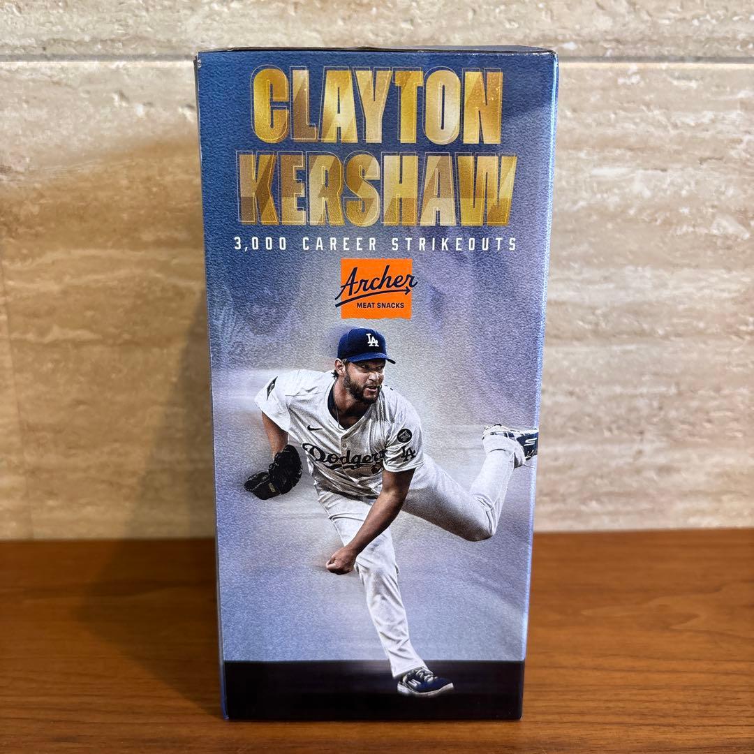 Clayton Kershaw 3000奪三振 記念 ボブルヘッド