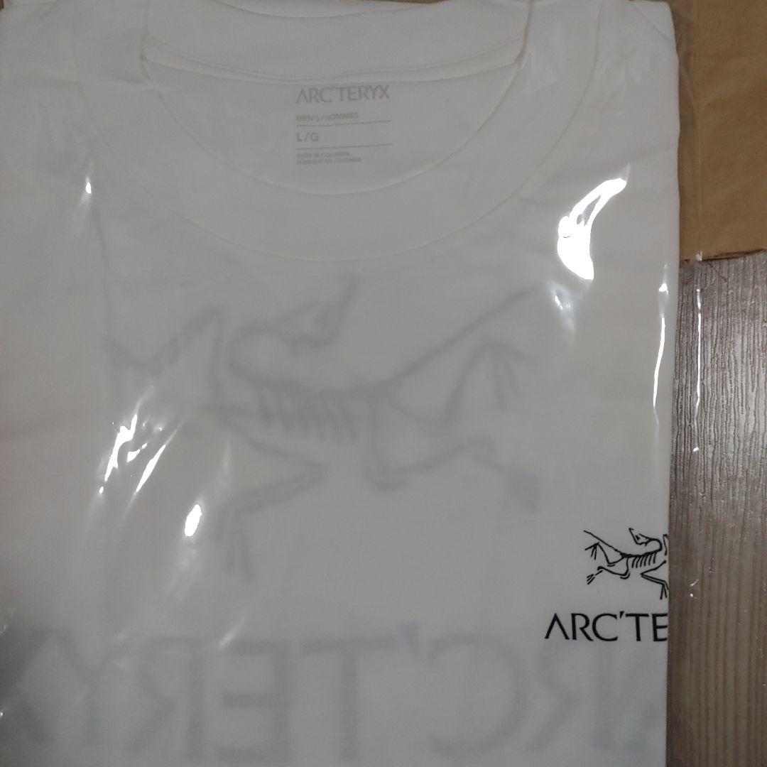 アークテリクス　Kragg SL Cotton Bird Word　tシャツ