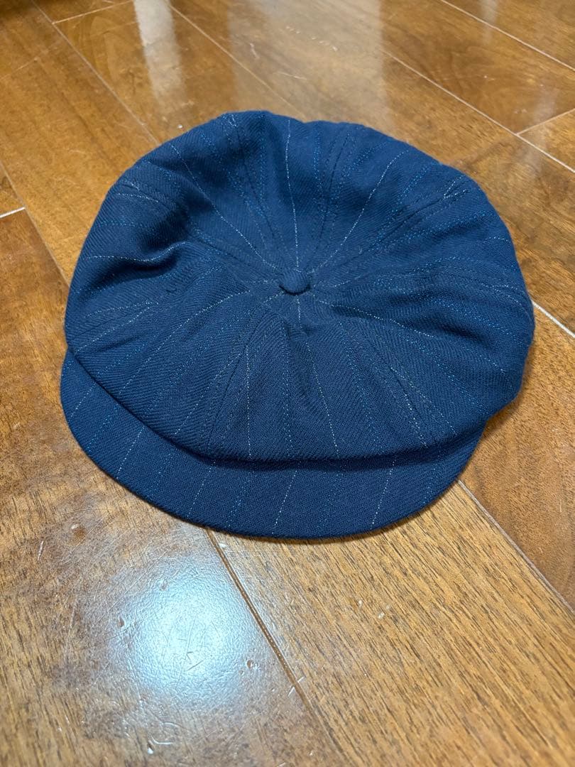 atlast&co timewornclothing ストライプ キャスケット