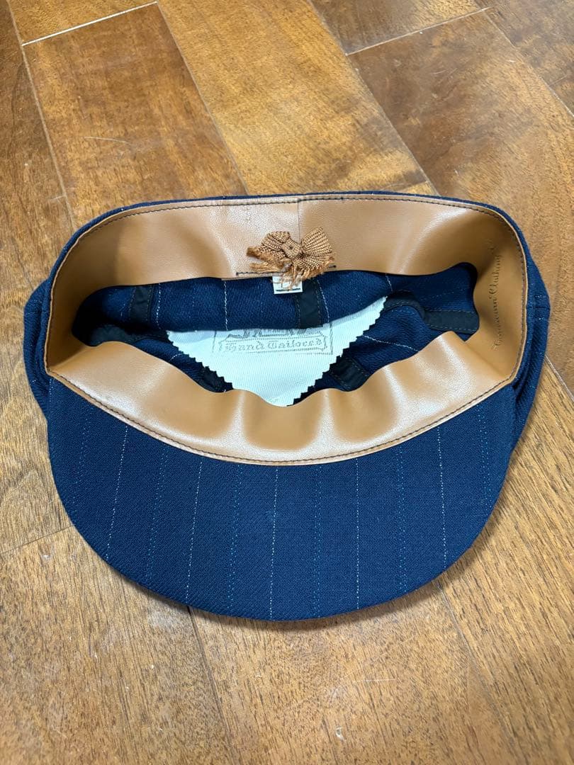 atlast&co timewornclothing ストライプ キャスケット