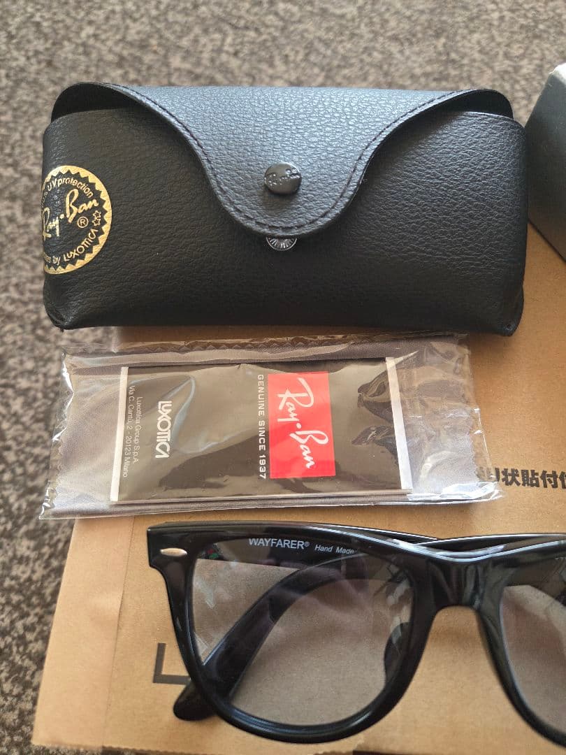 海外正規品 レイバン Wayfarer RB2140-F 901 54 18