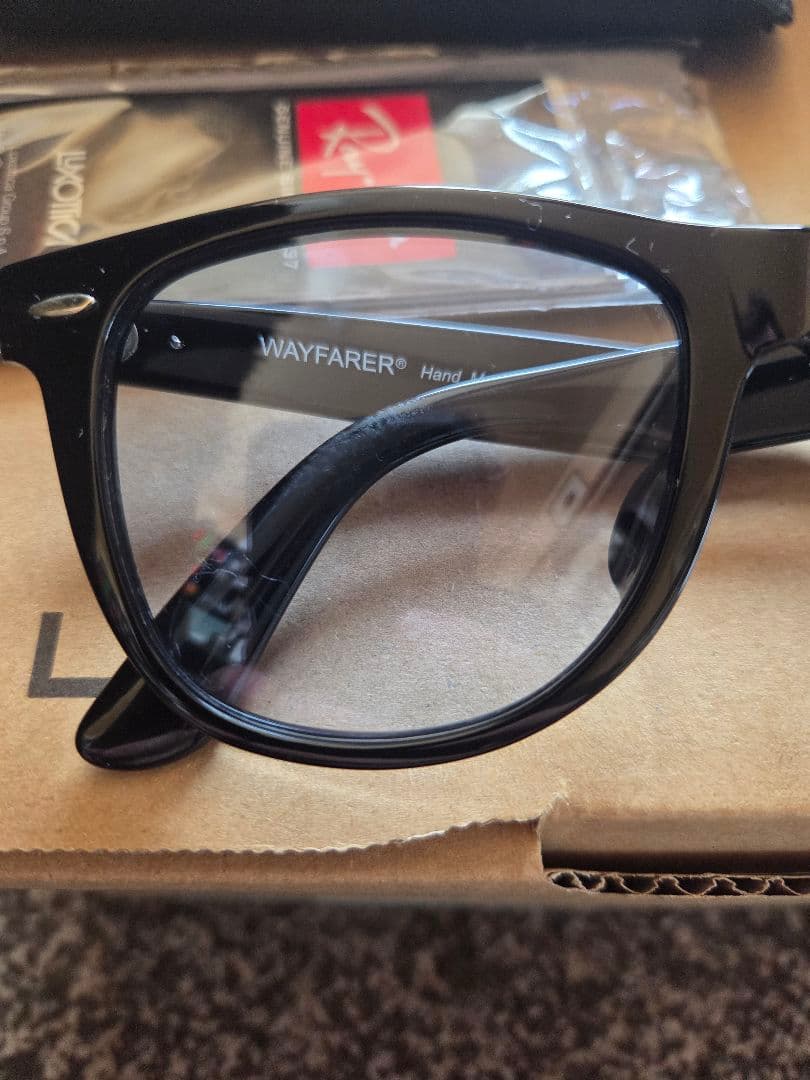 海外正規品 レイバン Wayfarer RB2140-F 901 54 18