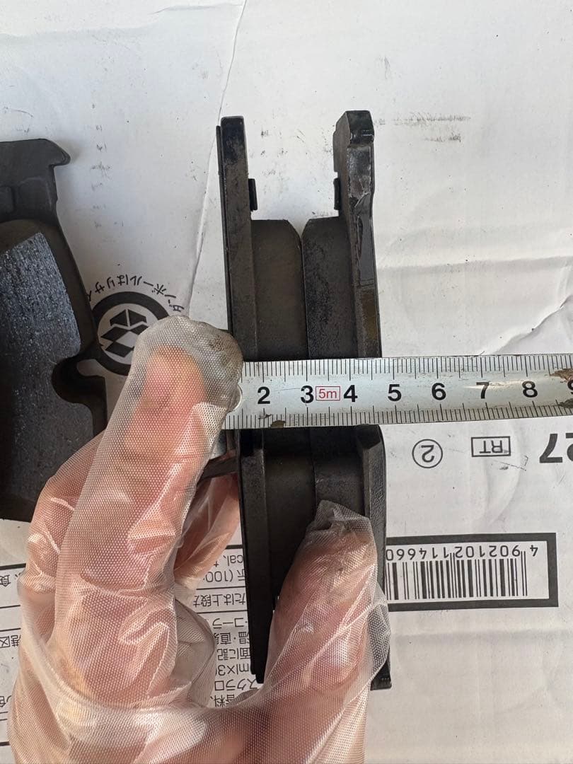  f30 320d 純正ブレーキパッド　　フロントリアセット