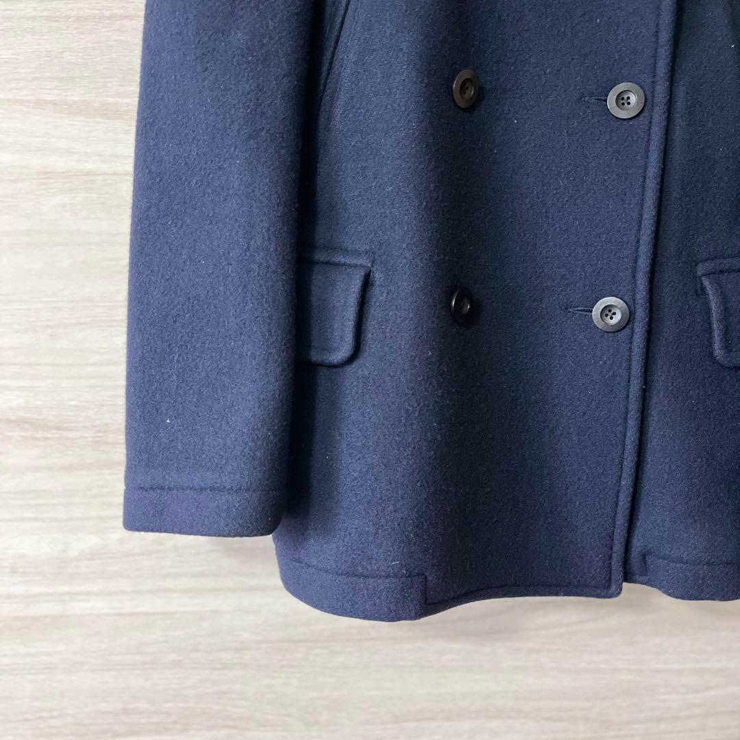 ジャケット・アウター MHL. 13AW Pea Coat WOOL MELTON Navy