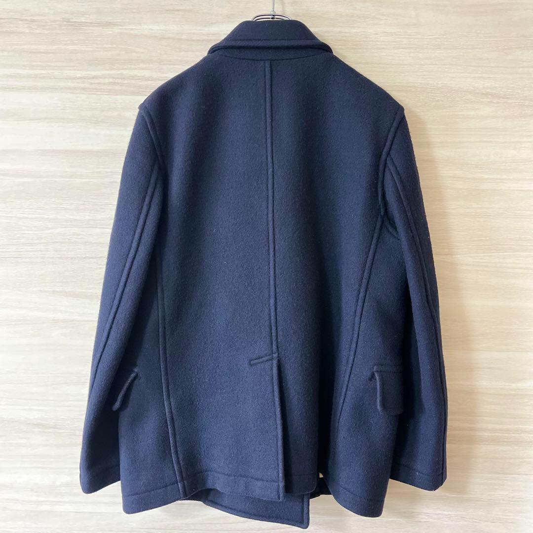 ジャケット・アウター MHL. 13AW Pea Coat WOOL MELTON Navy