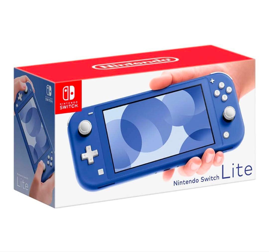 ほぼ未使用　Nintendo Switch Lite スイッチライト本体　ブルー