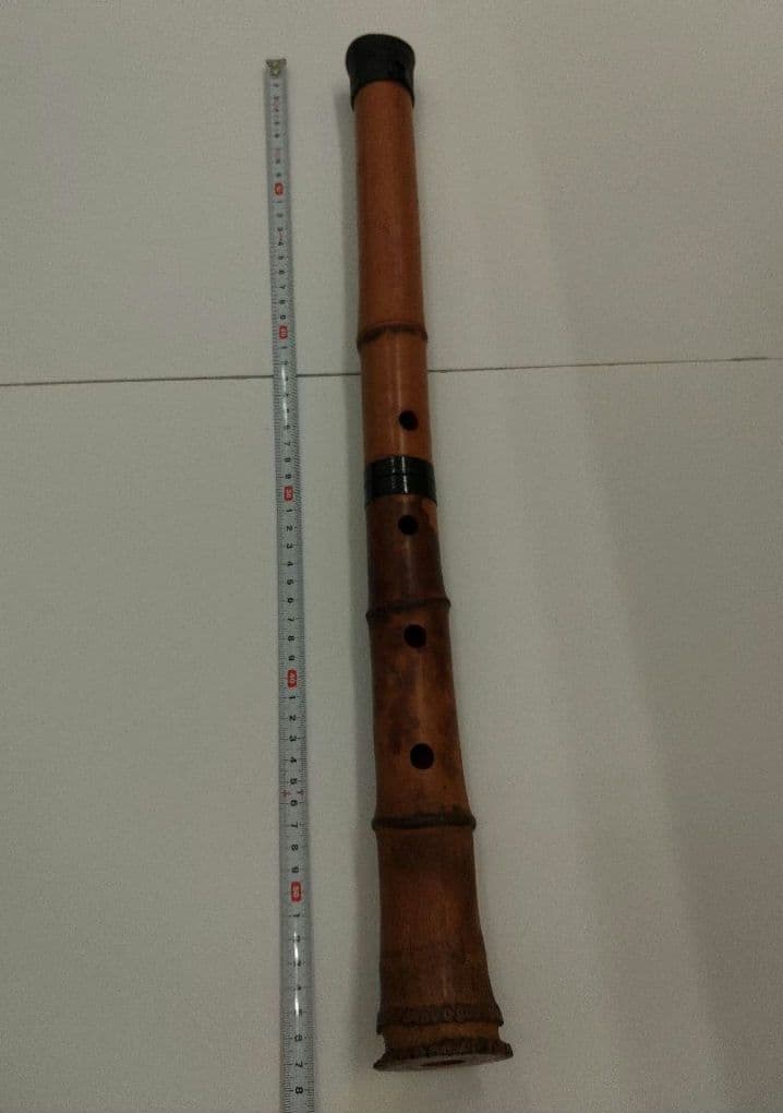 【❣️✨超希少品✨❣️】　尺八　苓峯銘　(袋付)