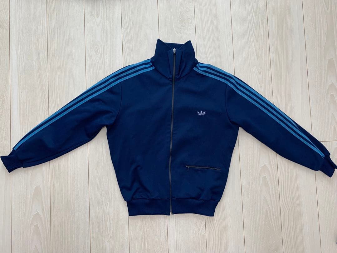 ぬ*様 80s adidas vintage デサント製　トラックジャケット　ジ