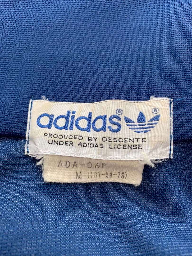 ぬ*様 80s adidas vintage デサント製　トラックジャケット　ジ