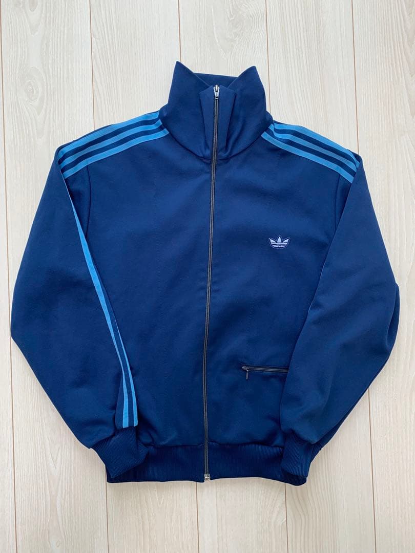 ぬ*様 80s adidas vintage デサント製　トラックジャケット　ジ
