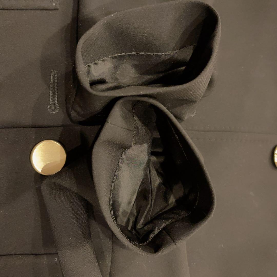 新品 未使用 Max Mara ノーカラージャケット 黒 36 マックスマーラ