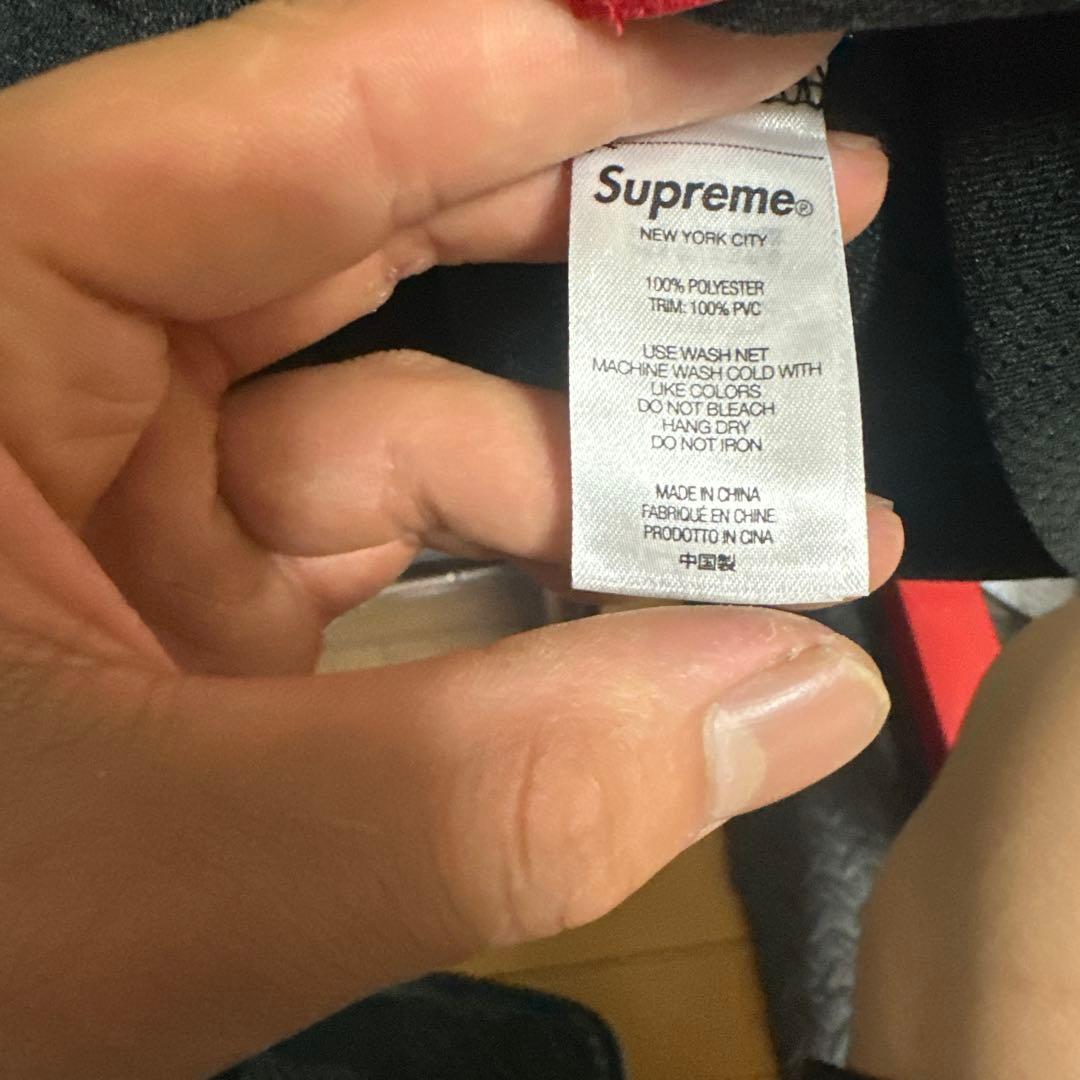 Supreme フットボールシャツ　ブラック