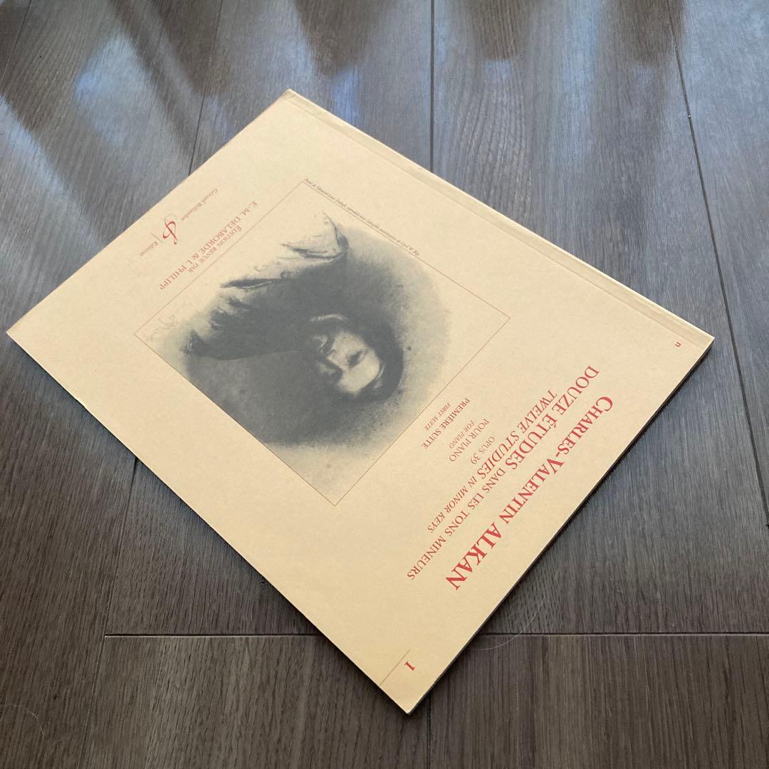 Ch.V.ALKAN/ DOUZE ÉTUDES