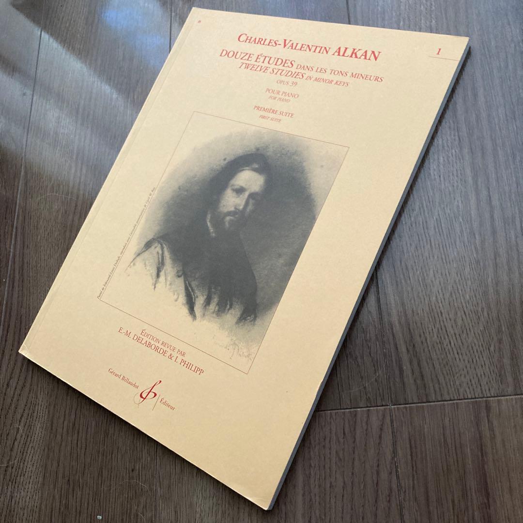 Ch.V.ALKAN/ DOUZE ÉTUDES